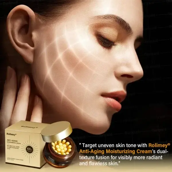 Anti-Aging Moisturizing Cream with Hyaluronic Acid – Retinol & Collagen