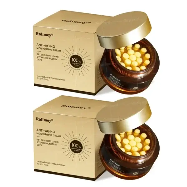 Anti-Aging Moisturizing Cream with Hyaluronic Acid – Retinol & Collagen