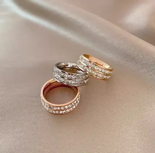 Lymphatic Magnetic Therapy Diamond Ring