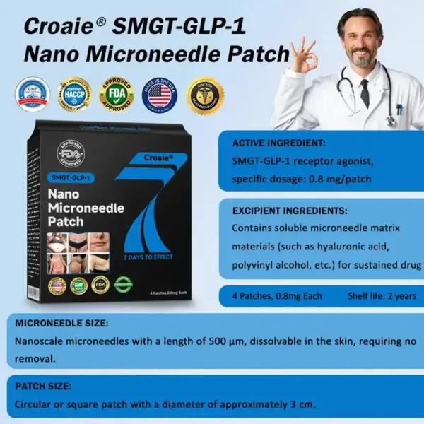 Nano Microneedle Patch with SMGT & Matrixyl 3000 - Image 9