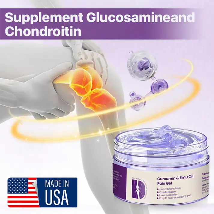 Curcumin & Emu Oil Pain Gel – 🏥Backed by US Osteopathic Experts - Image 5