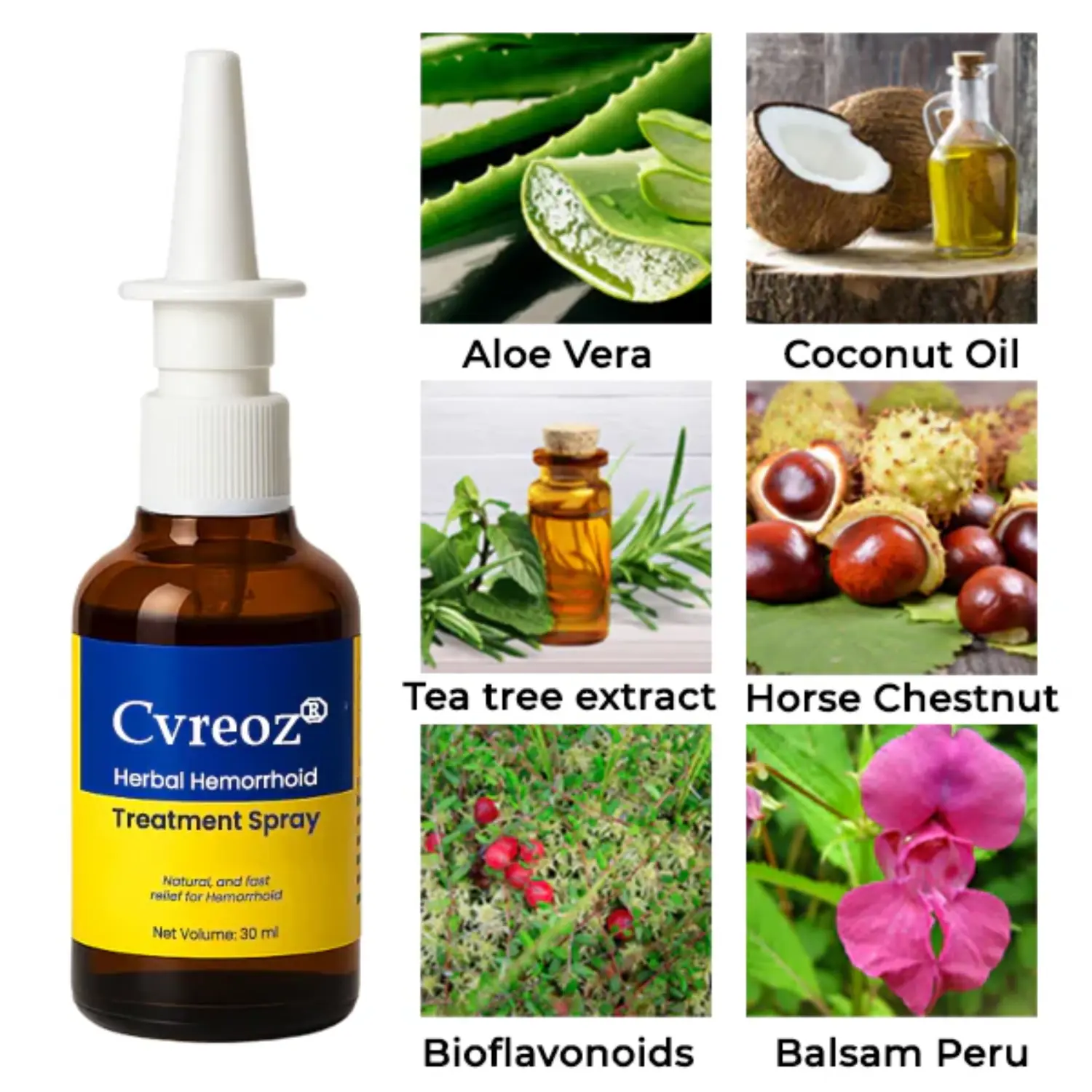Herbal Hemorrhoid Treatment Anal Spray - Image 6