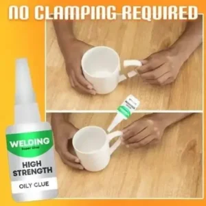 Alternative view of Welding High-strength Oily Glue