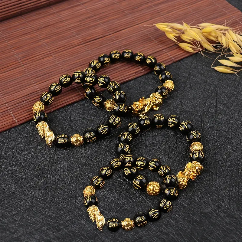 DIYSTAR Pi Xiu Obsidian Bracelet – Unlock Wealth & Attract Good Fortune - Image 12