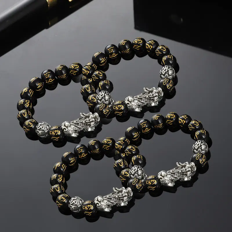 DIYSTAR Pi Xiu Obsidian Bracelet – Unlock Wealth & Attract Good Fortune - Image 13
