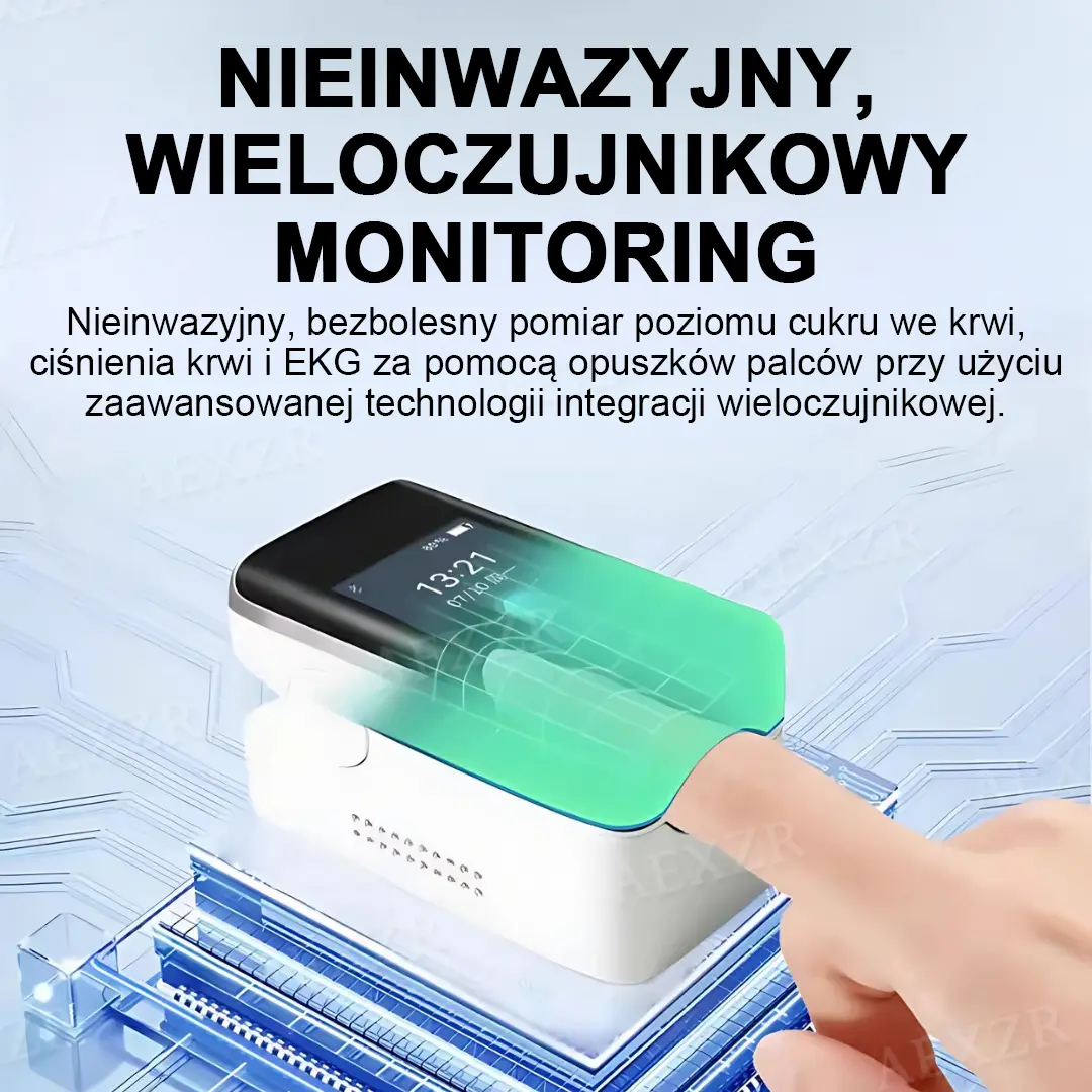 Wyprzedaż Noworoczna- Rabat - 70 % OFF Dokładne urządzenie do pomiaru poziomu glukozy we krwi - Image 5
