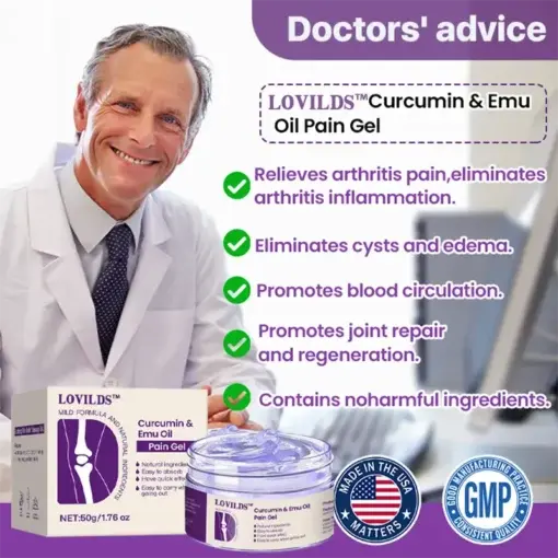 Curcumin & Emu Oil Pain Gel - Image 2