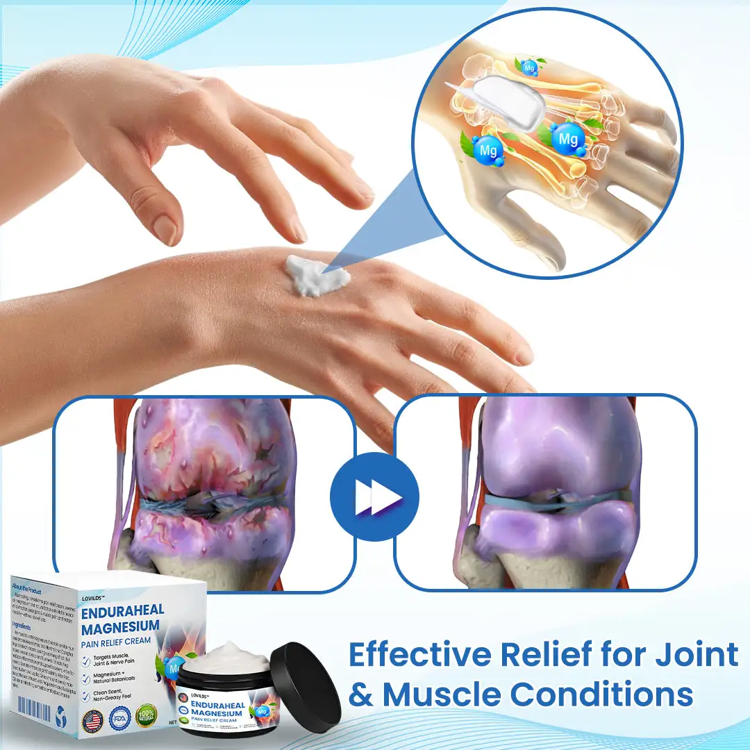 EnduraHeal Magnesium Pain Relief Cream - Image 4