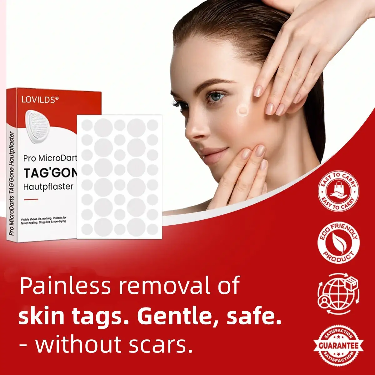 Pro MicroDarts TAG'Gone Skin Tag Removal Patch - Image 4