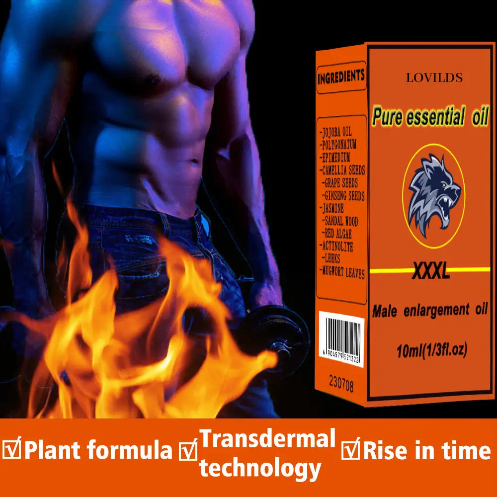 LOVILDS Pure Essential Oil – Male Enhancement Oil - Image 3