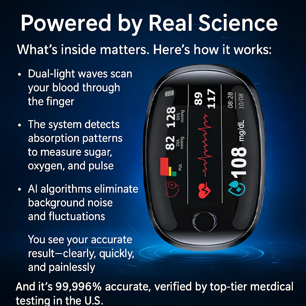 Non-Invasive Blood Glucose Meter—99.97% Accuracy - Image 4