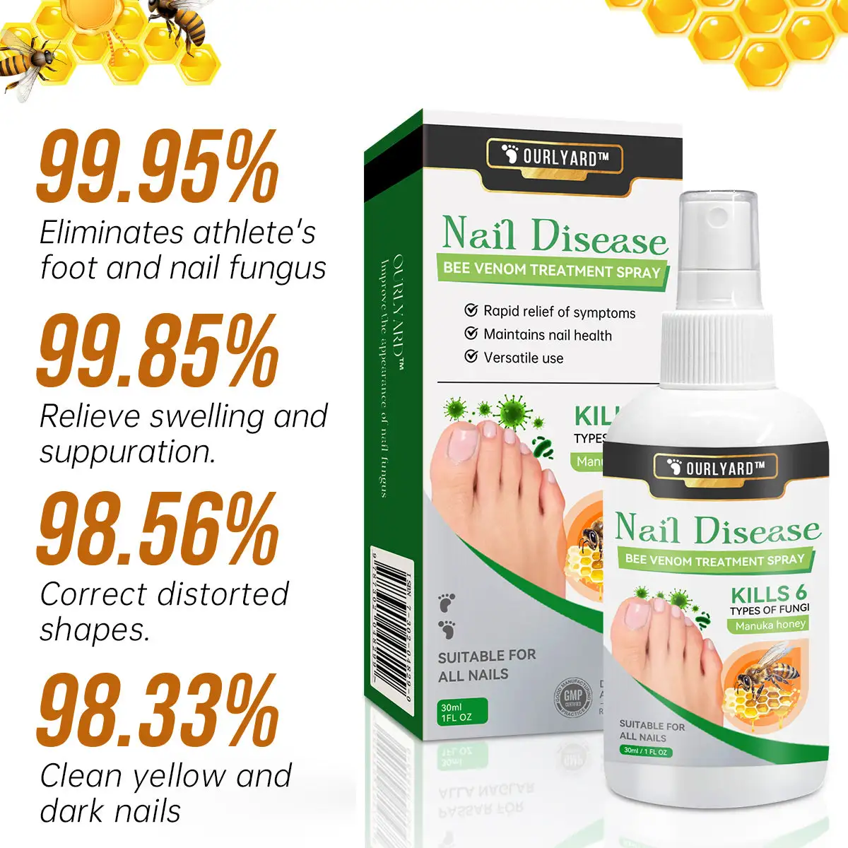 Bee Venom Nail Disease Treatment Spray - Image 6