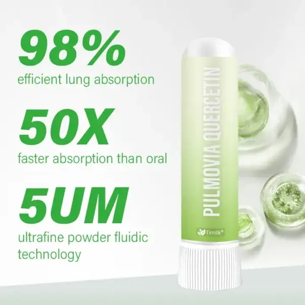 Pulmovia Quercetin Lung Detox Inhaler