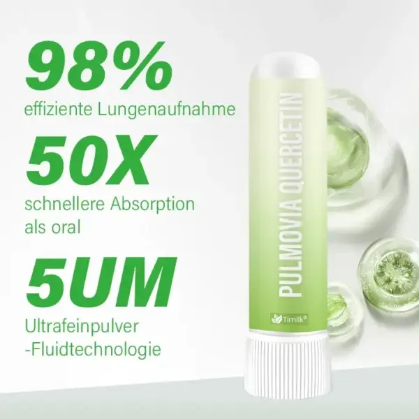 Pulmovia Quercetin Lungenentgiftungs-Inhalator