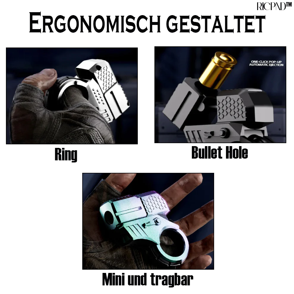 RICPIND Fidget Spinner Alloy Gun - Image 4