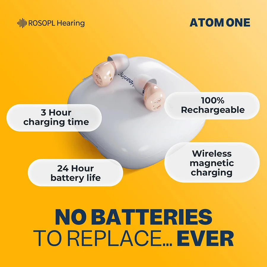 ROSOPL Bluetooth Hearing Aids ITE - Image 3