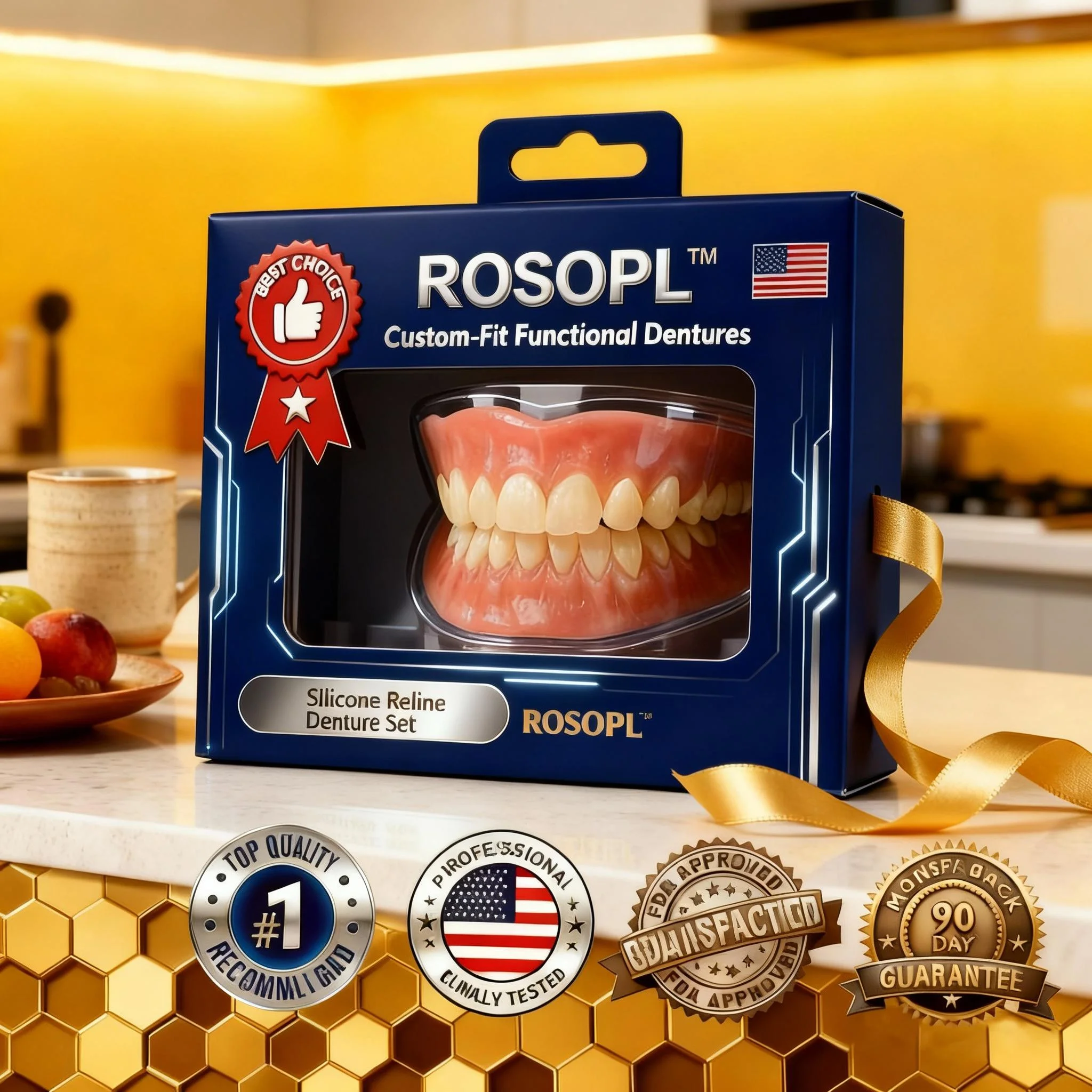 Custom-Made Full-Function Dentures