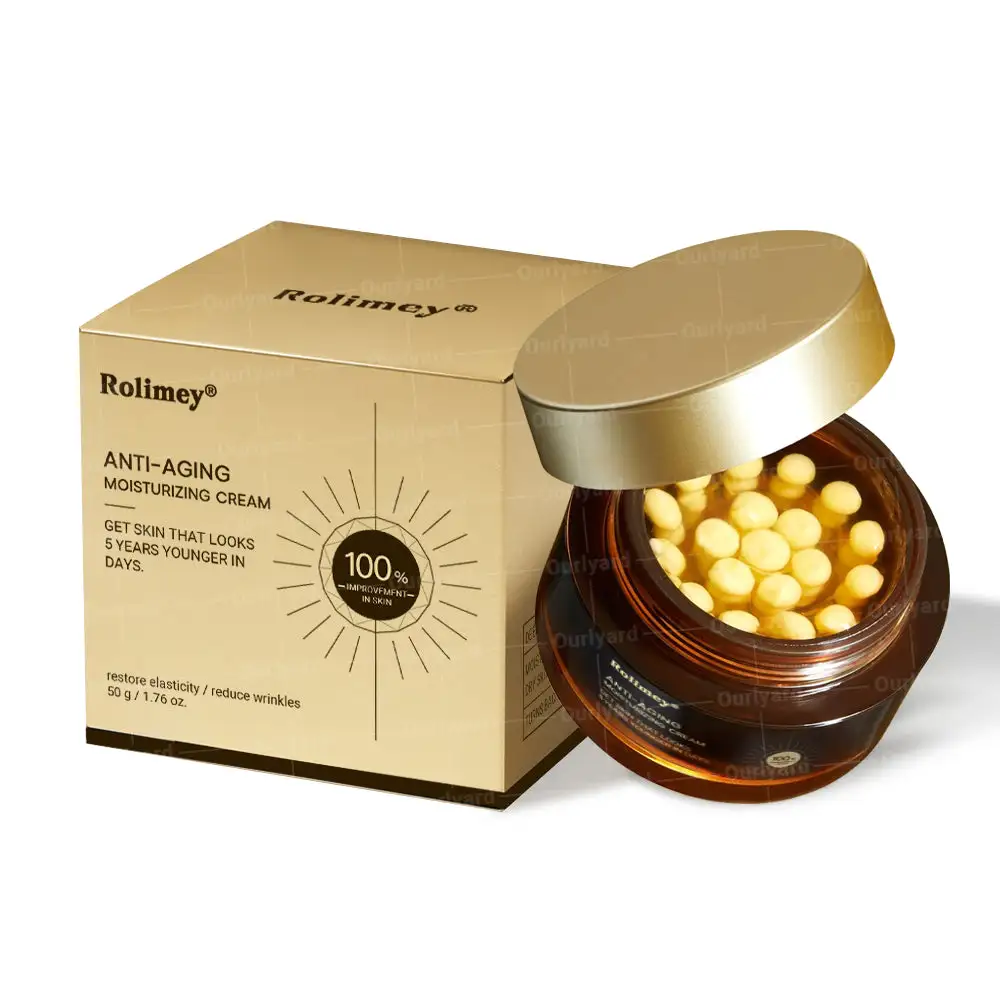 Anti-Aging Moisturizing Cream with Hyaluronic Acid - Retinol & Collagen - Image 8