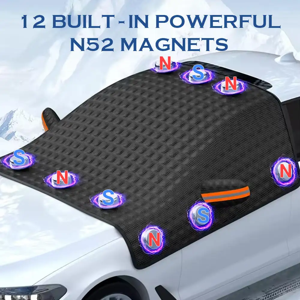 Anti-snow Magnetic Windshield Cover - Image 6