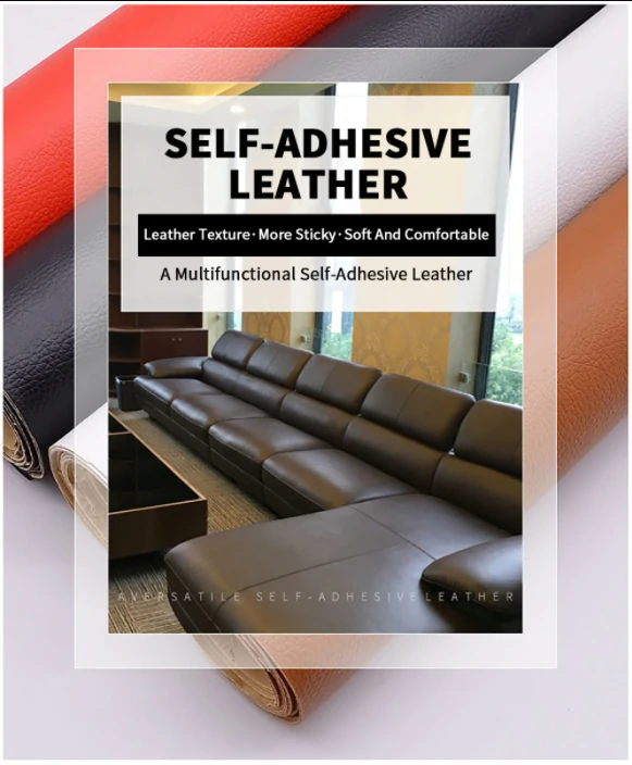 Self-Adhesive Leather Refinisher Cuttable Sofa Repair