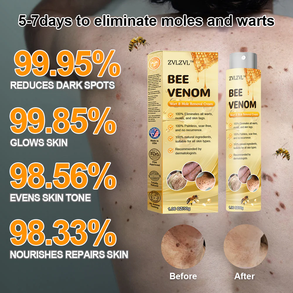Bee Venom Mole and Wart Treatment Spray - Image 5