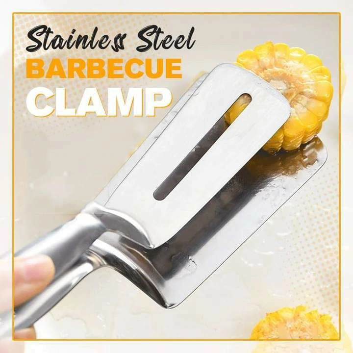 (HOT SALE 50%) Stainless Steel Barbecue Clamp - Image 2