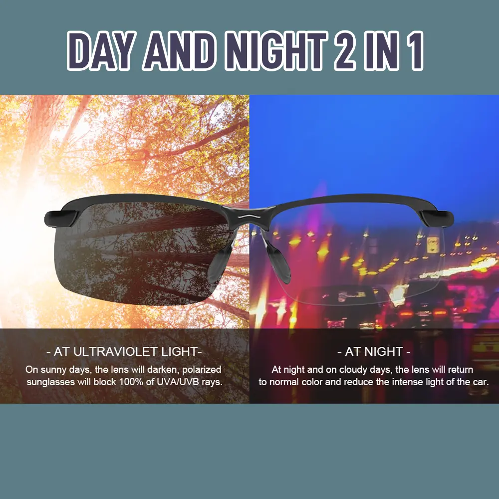 Photochromic Polarized Sunglasses - Image 2