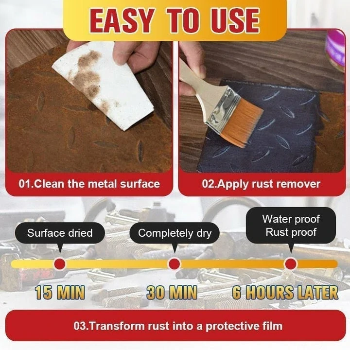 Water-based Metal Rust Remover !!!BUY 2 GET 1 FREE - Image 4