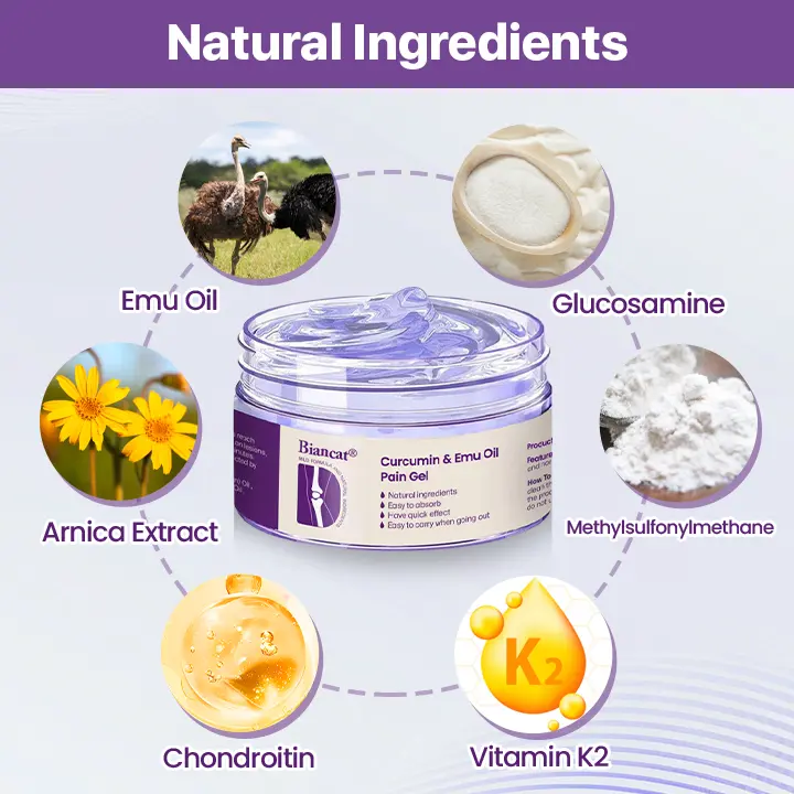 Curcumin & Emu Oil Pain Gel - Image 8