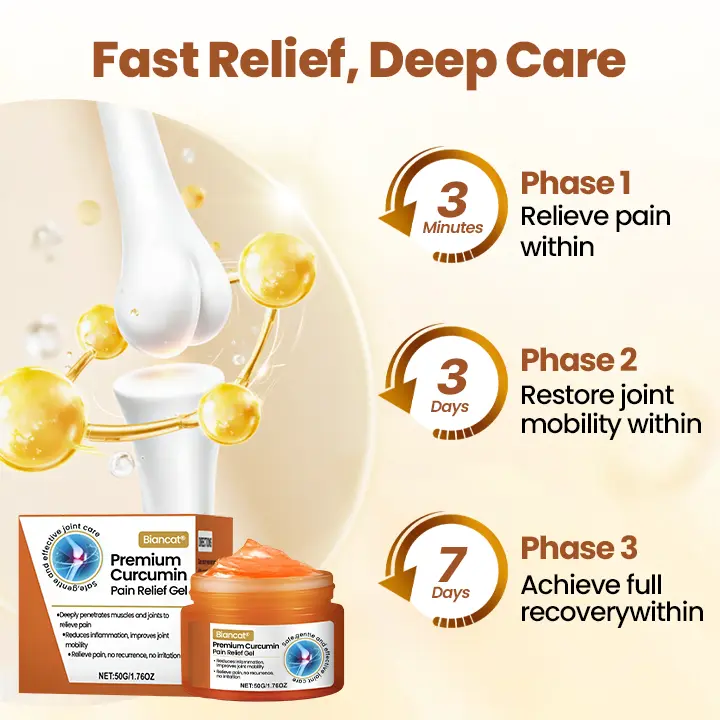 Premium Curcumin Pain Relief Gel - Image 3