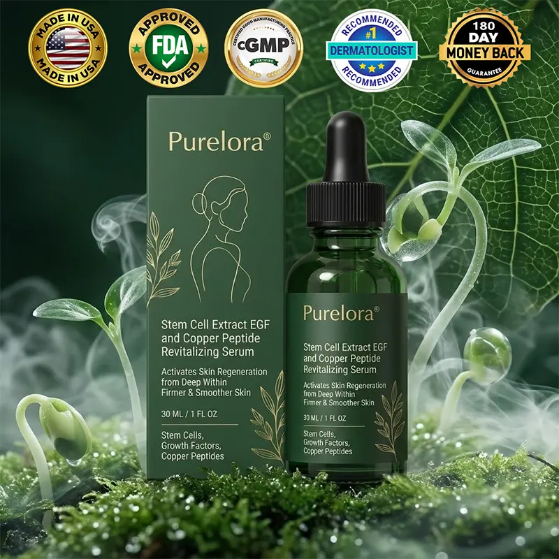 Stem Cell–Derived EGF & Copper Peptide Activating Serum