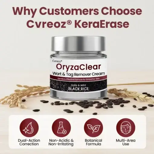 OryzaClear Black Rice Botanical Keratin-Softening Cream - Image 5