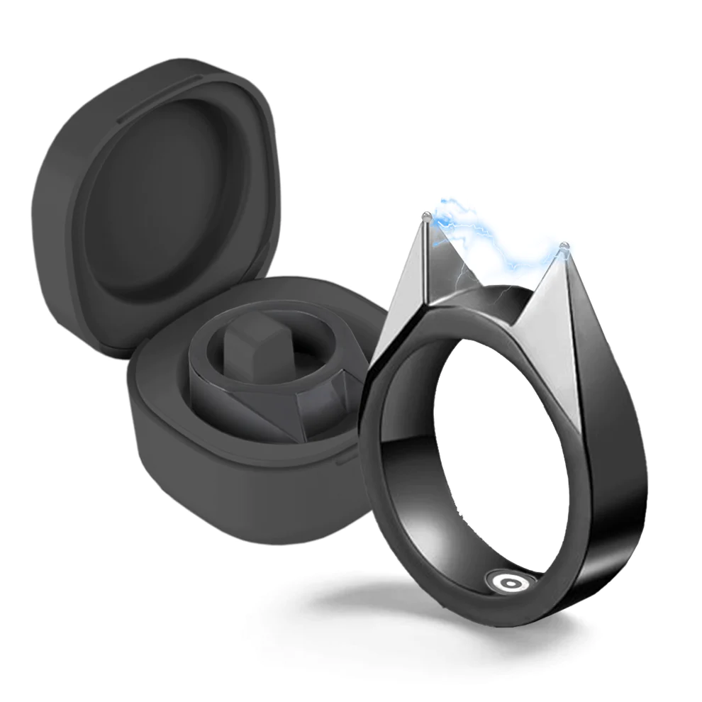 presents the 50,000,000 Volt Self-Defense Electroshock Ring - Image 7