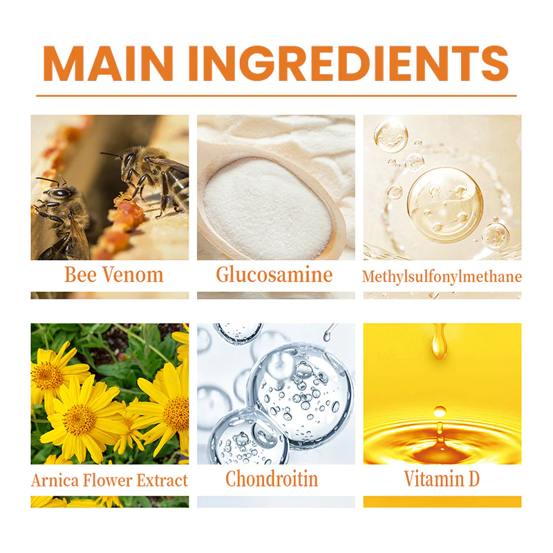 Bee Venom Vitamin D Arthritis Joint Pain Relief Spray - Image 5