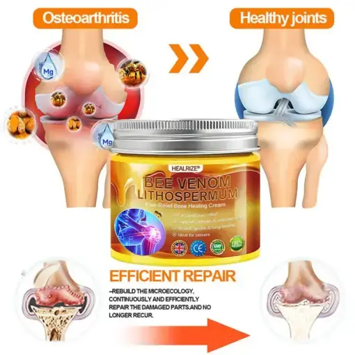 BEE VENOM LITHOSPERMUM Pain-Relief Bone Healing Cream - Image 4
