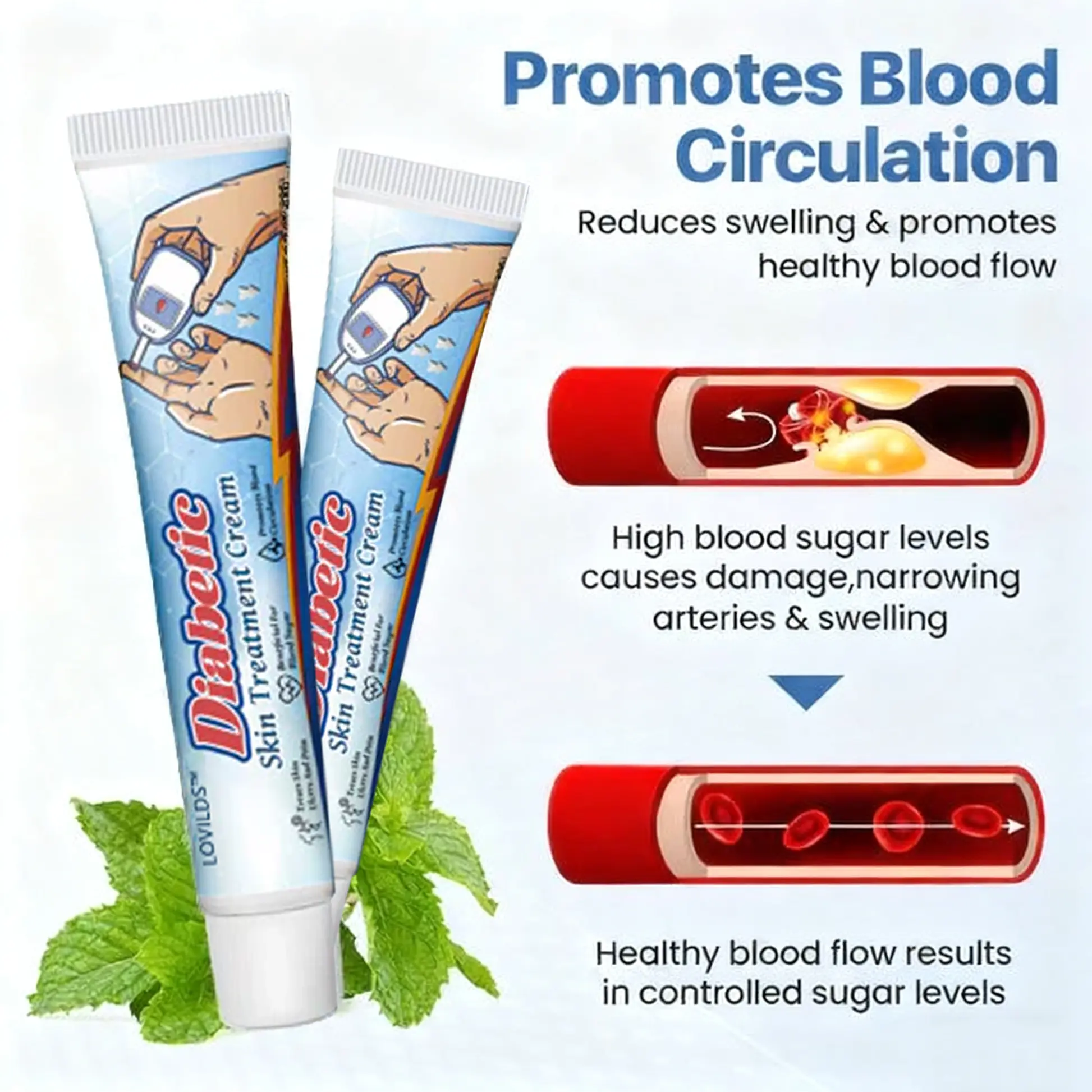 Diabetic Skin Treatment Cream