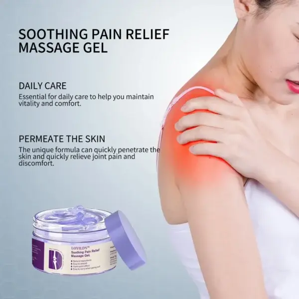 Pain Relief Gel – With Turmeric & Emu Oil for Arthritis & Joint Support - Image 2
