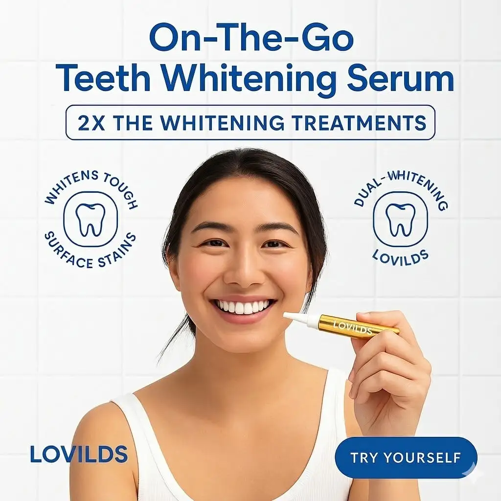 Extra-Strength Teeth Whitening Serum Pen + Dual-Peroxide Formula & Xylitol - Image 6