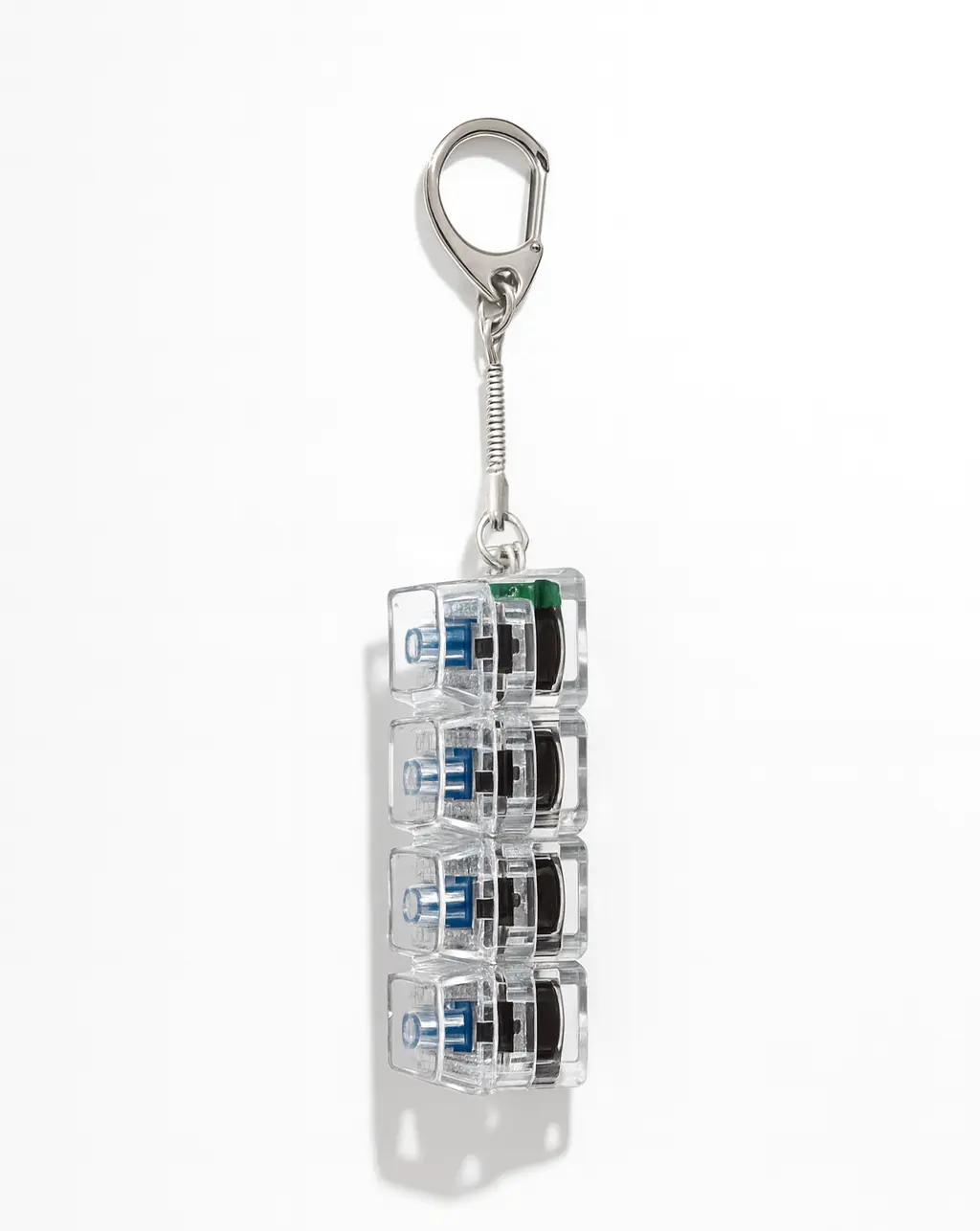Fidget Toys - Stress Relief Model - LED Keyboard Keychain