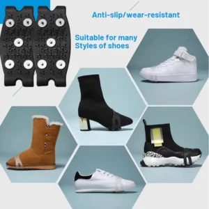 Alternative view of Titanium Steel Nail Elastic Shoe Cover