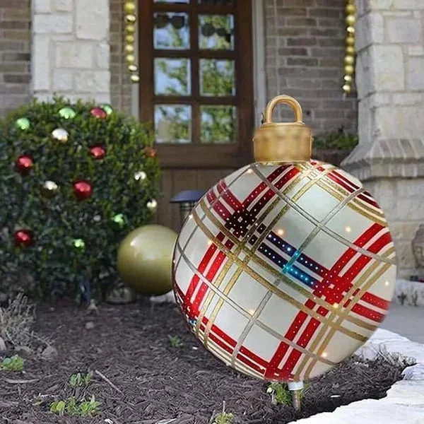 Outdoor Christmas PVC inflatable Decorated Ball - Image 11