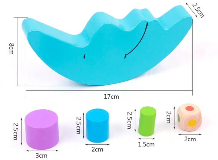 Moon Equilibrium & Color Learning Toy - Image 3
