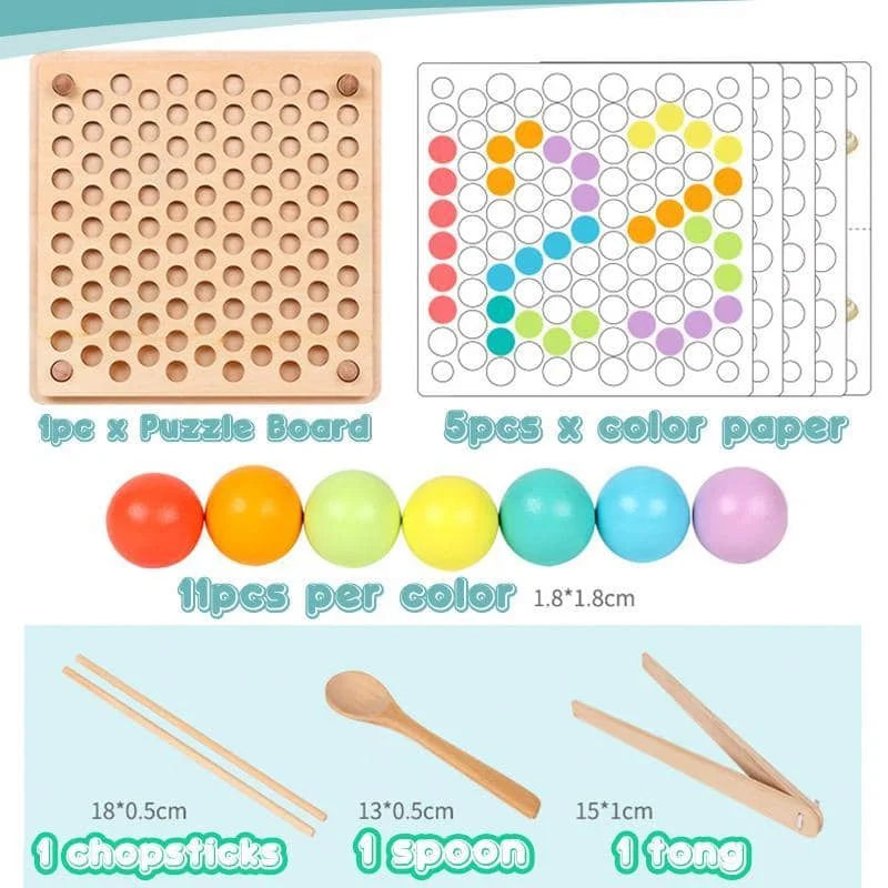 Montessori Puzzle 86pcs Set - Image 3