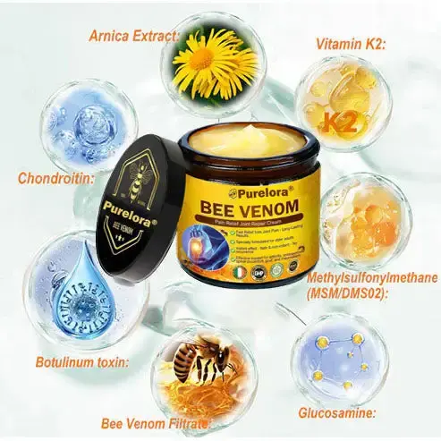 Bee Venom Advanced Therapy – Deep Bone Healing & Instant Pain Relief Cream - Image 3