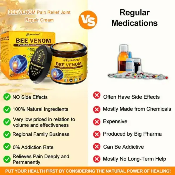 Bee Venom Advanced Therapy – Deep Bone Healing & Instant Pain Relief Cream - Image 4
