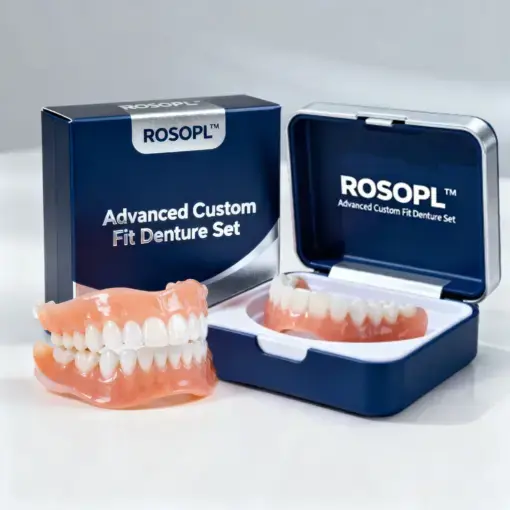 Dentures–Smile Confidently Again in Just 3 Minutes – No Dentist Needed!