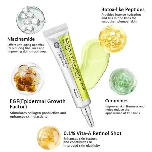 Botox & Vita-A Retinol Shot Wrinkle-Lift Tightening Cream - Image 15