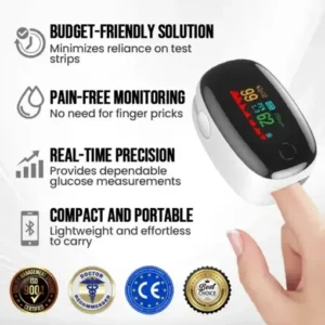 Alternative view of SugarSense High-Precision Glucose Monitoring Device