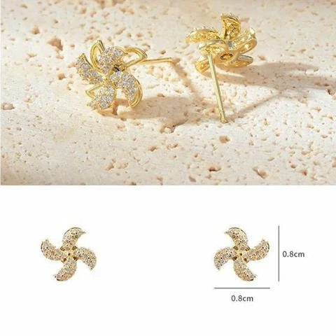 (2022 New Year Hot Sale - 50% Off Now) Rotating Windmill Earrings (BUY 4 GET 20% OFF NOW) - Image 8