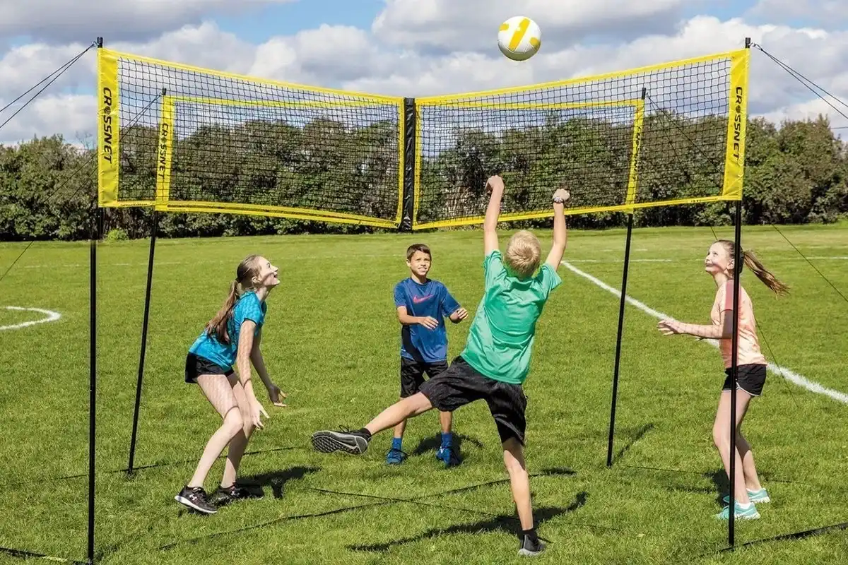 (🔥Summer Hot Sale - 50% OFF) Cross Volleyball Net, Set Up Within Minutes In Sand, Grass, Or Indoors - Image 7
